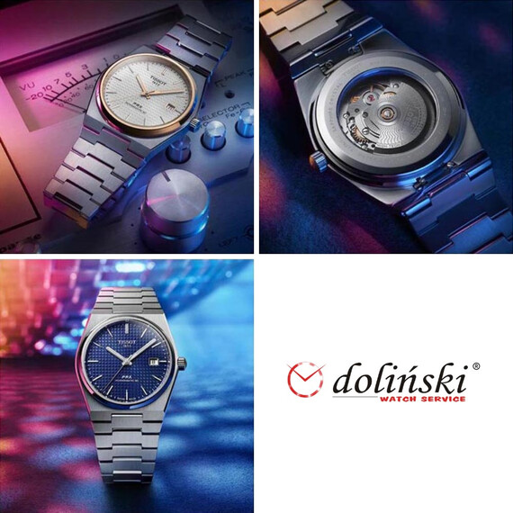 Pánské hodinky Tissot PRX Powermatic 80 T137.407.11.041.00, Verze: modrá , 9 image