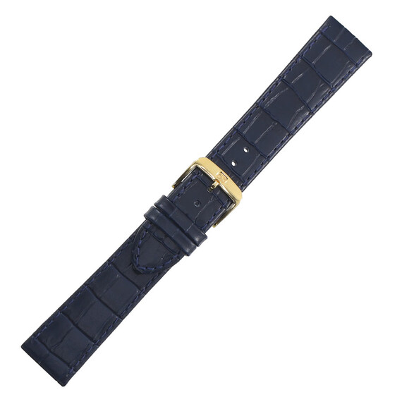 Řemínek Di-Modell Bali modrý, Verze: modrá, Šířka řemínku: 12, Šířka u spony: 10, Délka řemínku: M - 110/70 