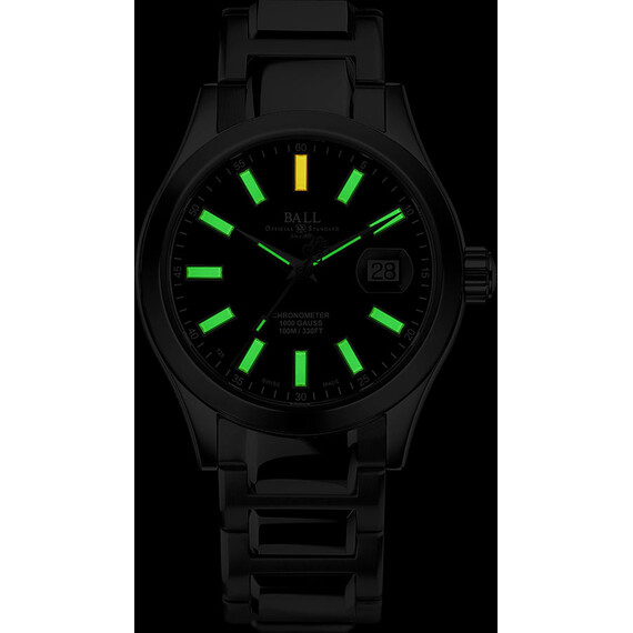 Pánské hodinky Ball Engineer III Marvelight Chronometer NM9026C-S6CJ-BK, Verze: černá , 3 image