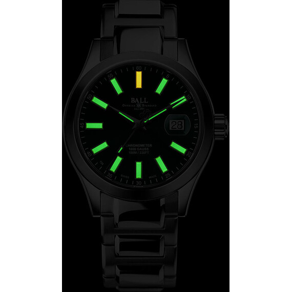 Pánské hodinky Ball Engineer III Marvelight Chronometer NM9026C-S6CJ-GR, Verze: zelená , 3 image