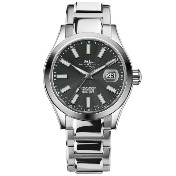 Pánské hodinky Ball Engineer III Marvelight Chronometer NM9026C-S6CJ-GY, Verze: šedá2 