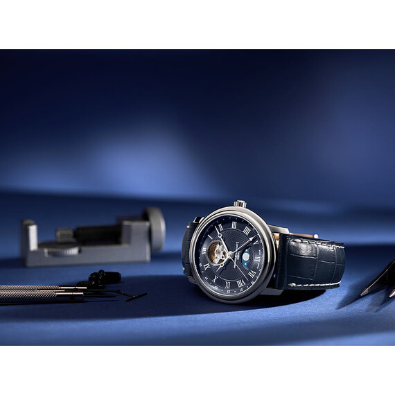 Pánské hodinky Frederique Constant Classics Heart Beat Moonphase FC-335MCNW4P26, Verze: modrá , 4 image