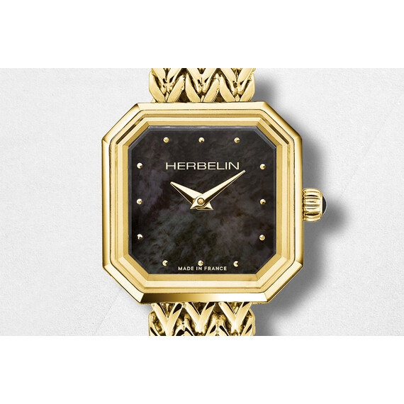 Dámské hodinky Herbelin Octogone 17436BP49, Verze: žluté zlato2 , 4 image