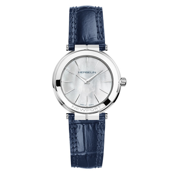 Dámské hodinky Herbelin Newport Slim 16922AP19BL, Verze: modrá3 