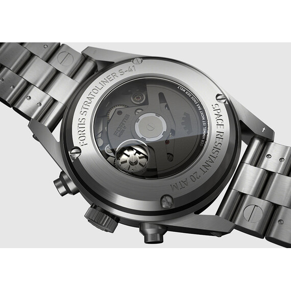 Pánské hodinky Fortis Stratoliner S-41 Cosmic Gray F2340008, Verze: šedá , 4 image