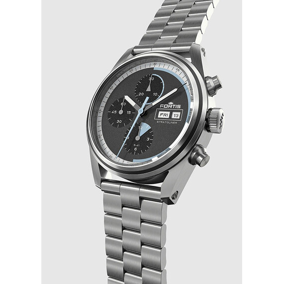 Pánské hodinky Fortis Stratoliner S-41 Cosmic Gray F2340008, Verze: šedá , 2 image