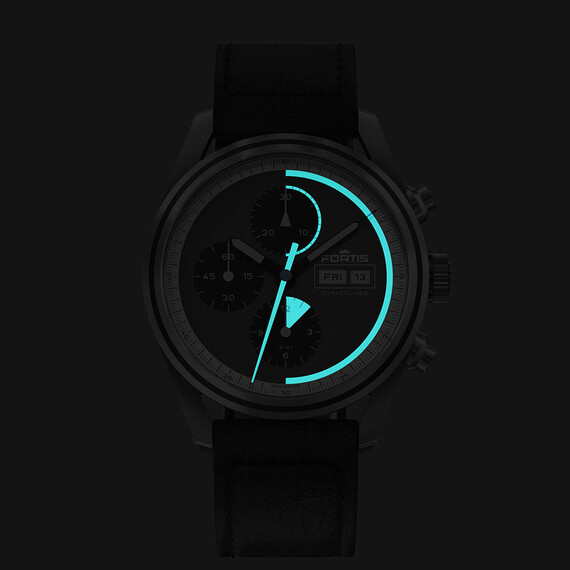 Pánské hodinky Fortis Stratoliner S-41 Cosmic Gray F2340016, Verze: černá2 , 16 image