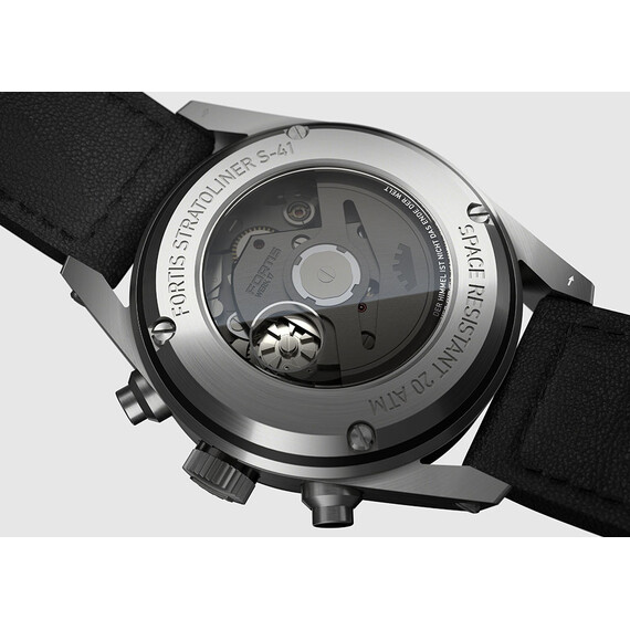 Pánské hodinky Fortis Stratoliner S-41 Cosmic Gray F2340016, Verze: černá2 , 3 image