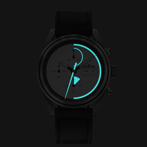 Pánské hodinky Fortis Stratoliner S-41 White Dust F2340014, Verze: bílá2 , 17 image