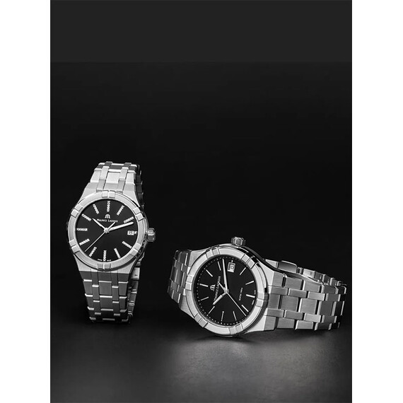 Dámské hodinky Maurice Lacroix Aikon Quartz AI1106-SS002-350-1, Verze: černá , 2 image