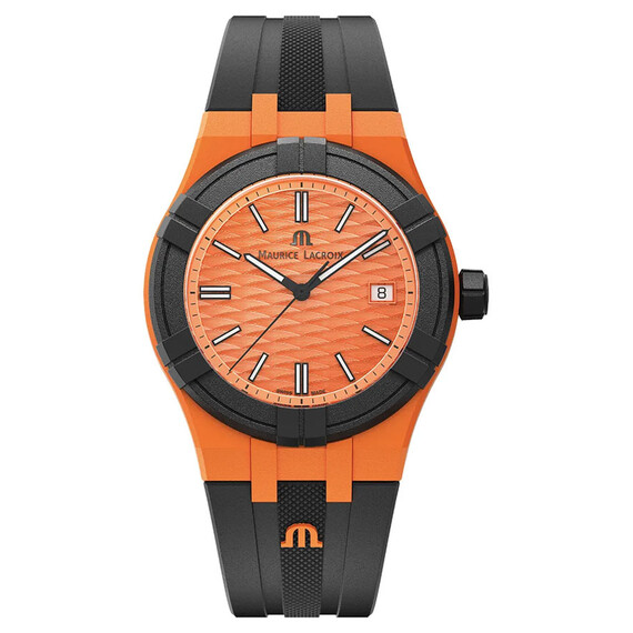 Hodinky Maurice Lacroix Aikon Tide AI2008-50050-300-0, Verze: oranžová 