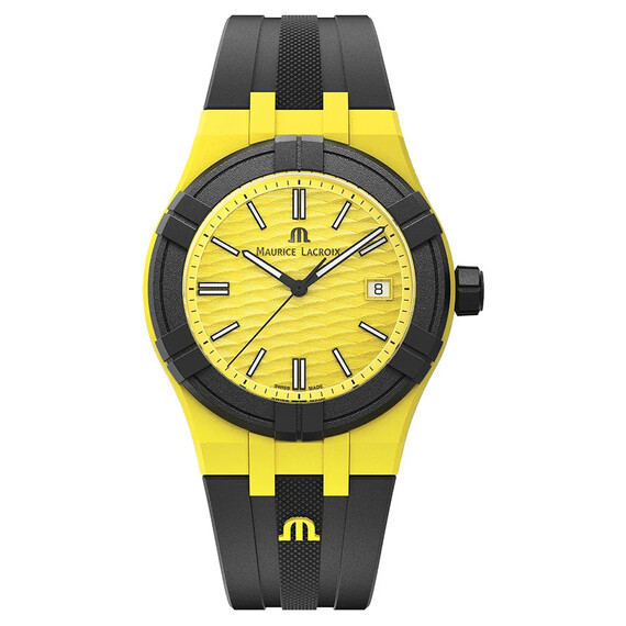 Hodinky Maurice Lacroix Aikon Tide AI2008-60060-300-0, Verze: žlutá 