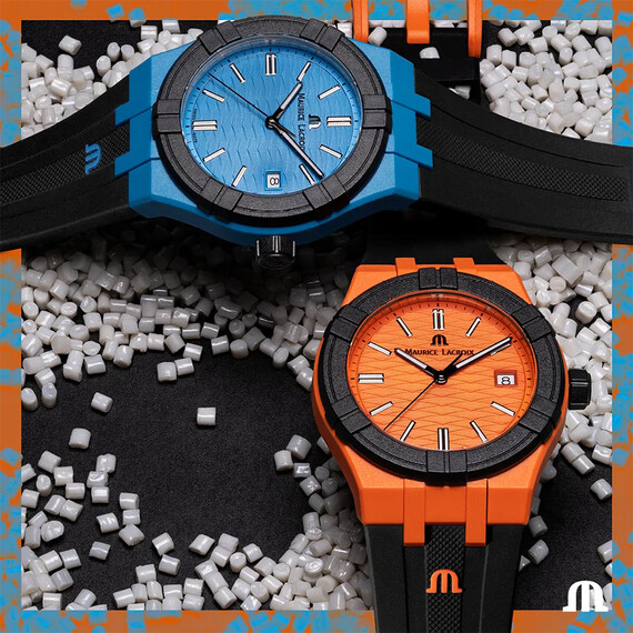 Hodinky Maurice Lacroix Aikon Tide AI2008-50050-300-0, Verze: oranžová , 5 image