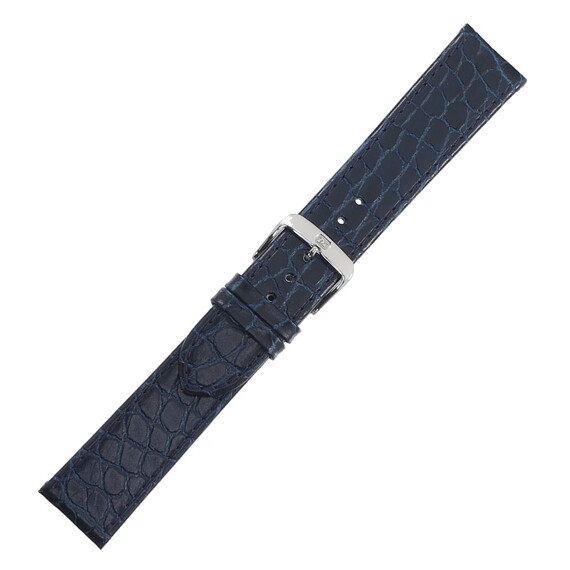 Řemínek Di-Modell Tiffany modrý, Verze: modrá, Šířka řemínku: 12, Šířka u spony: 10, Délka řemínku: M - 110/70 