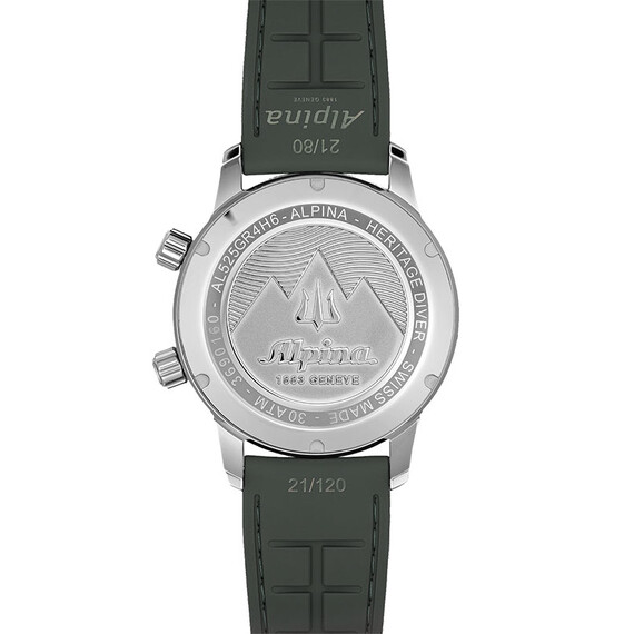 Pánské hodinky Alpina Seastrong Diver 300 Heritage AL-520GR4H6, Verze: zelená , 2 image