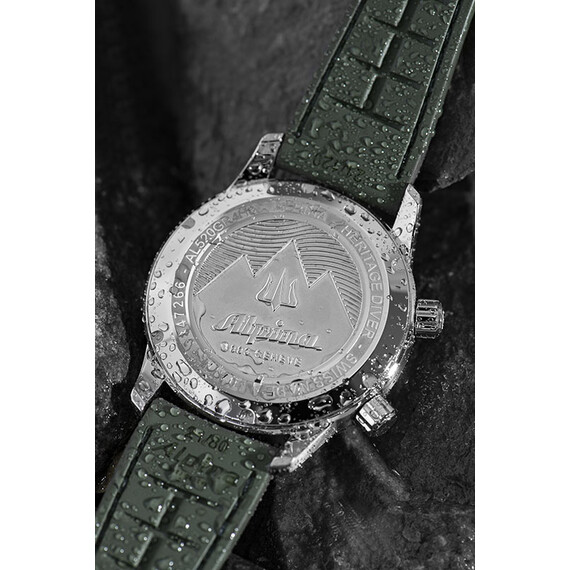Pánské hodinky Alpina Seastrong Diver 300 Heritage AL-520GR4H6, Verze: zelená , 6 image