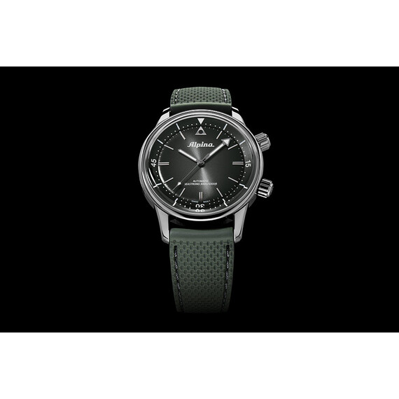 Pánské hodinky Alpina Seastrong Diver 300 Heritage AL-520GR4H6, Verze: zelená , 4 image