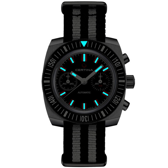 Pánské hodinky Certina DS Chronograph Automatic 1968 C040.462.18.051.00, Verze: černá2 , 5 image