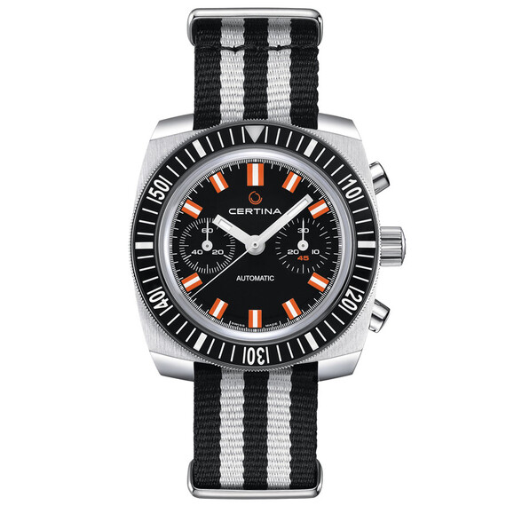 Pánské hodinky Certina DS Chronograph Automatic 1968 C040.462.18.051.00, Verze: černá2 