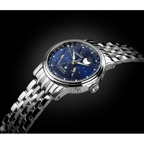 Pánské hodinky Epos Oeuvre D'Art 3439.322.20.16.30, Verze: stříbrná , 2 image