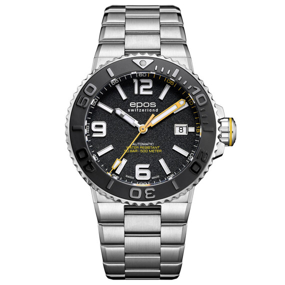 Pánské hodinky Epos Sportive Diver 3441.131.20.55.30, Verze: černá , 3 image