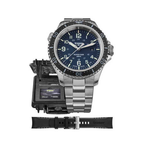 Pánské hodinky Traser P67 SuperSub Blue 109373 SET, Verze: modrá , 2 image