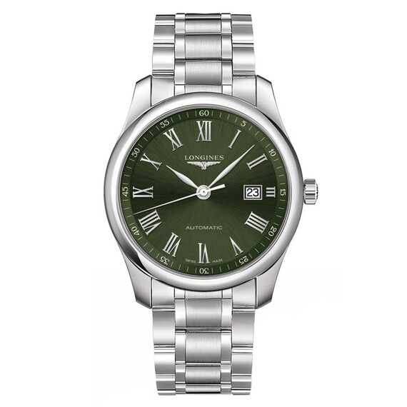 Pánské hodinky Longines Master Collection L2.793.4.09.6, Verze: zelená 