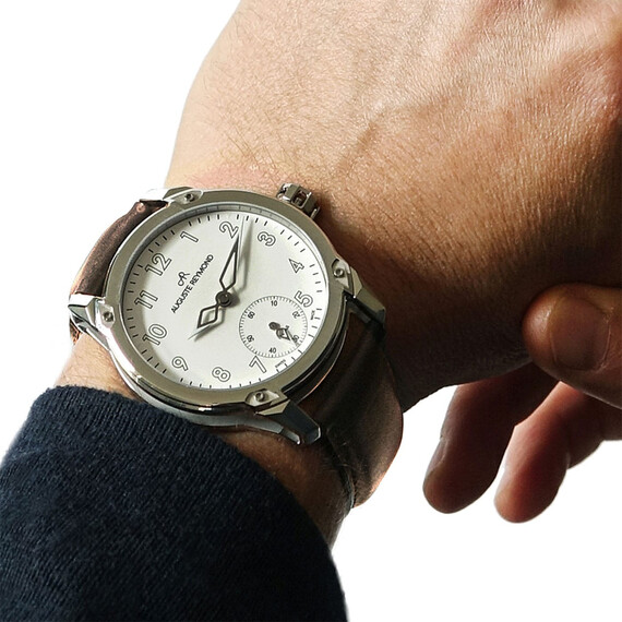 Pánské hodinky Auguste Reymond Origin Unitas AR.OR.07H.001.401.201, Verze: hnědá , 9 image