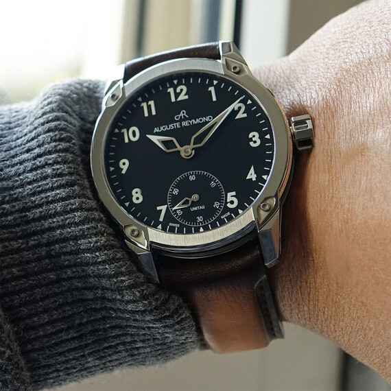 Pánské hodinky Auguste Reymond Origin Unitas AR.OR.07H.001.101.201, Verze: hnědá2 , 9 image