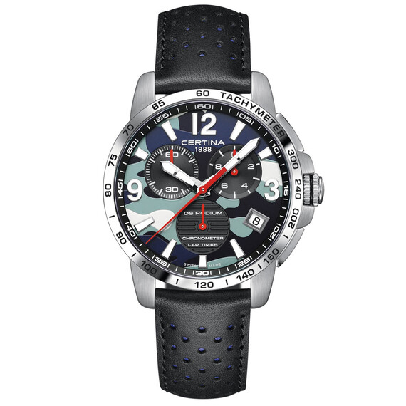 Pánské hodinky Certina DS Podium Chrono Lap Timer C034.453.16.047.00, Verze: modrá 
