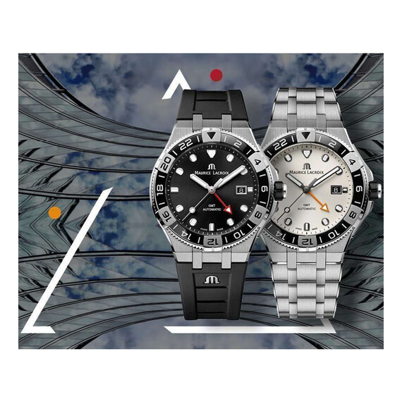 Pánské hodinky Maurice Lacroix Aikon Venturer Automatic GMT AI6158-SS001-130-2, Verze: bílá2 , 5 image