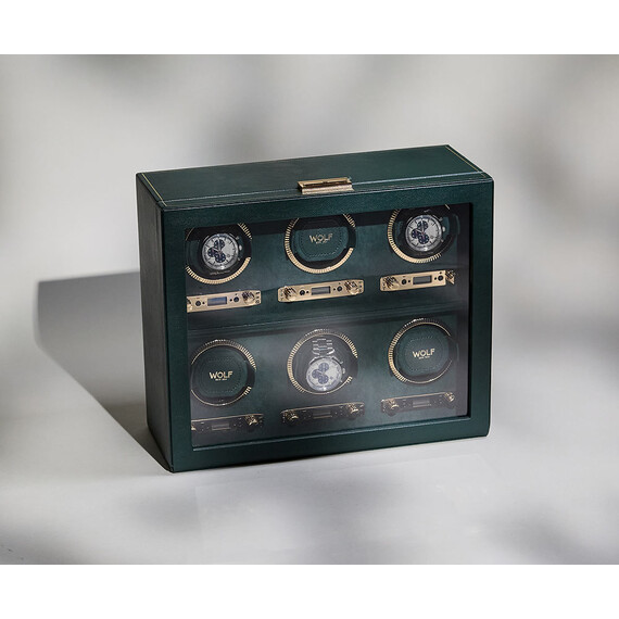 Natahovač pro 6 hodinek WOLF British Racing 792441, Verze: zelená , 4 image