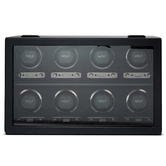 Natahovač pro 8 hodinek WOLF British Racing 792502, Verze: černá 