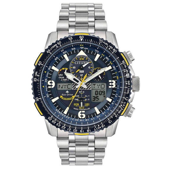 Pánské hodinky Citizen Promaster Blue Angels JY8078-52L, Verze: modrá 