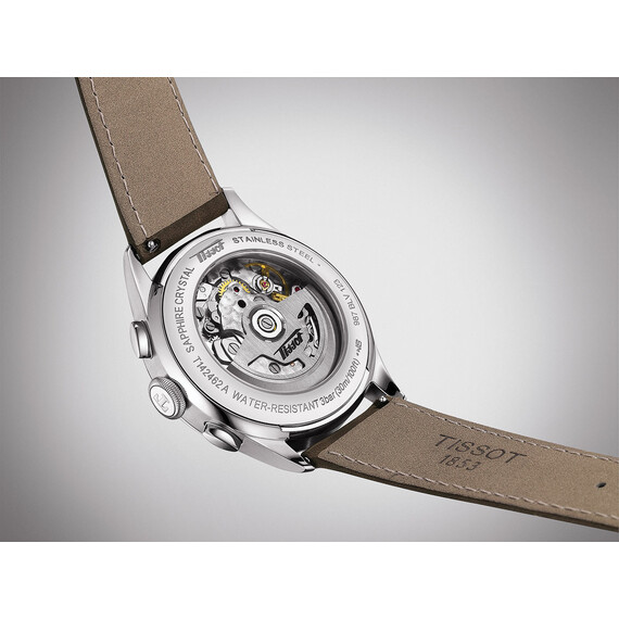 Pánské hodinky Tissot Telemeter 1938 T142.462.16.032.00, Verze: hnědá , 7 image
