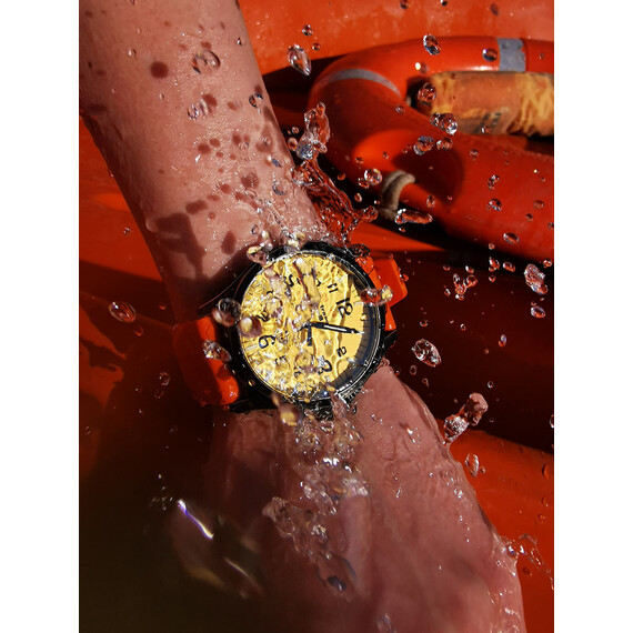 Pánské hodinky Traser P67 Officer Pro GunMetal Orange 107423 , 9 image