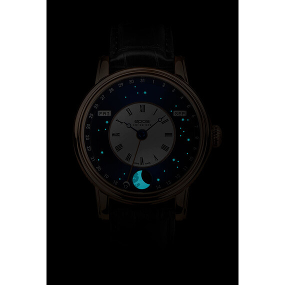 Pánské hodinky Epos Oeuvre D'Art V-Style 3439.322.24.26.25, Verze: růžové zlato , 5 image