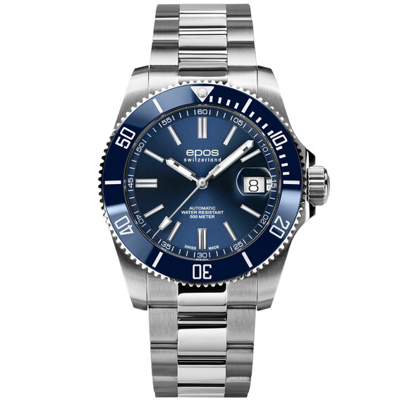 Pánské hodinky Epos Sportive Diver 3504.131.96.16.30, Verze: modrá , 2 image