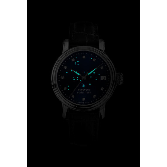 Dámské hodinky Epos Ladies North Star 4390.152.20.96.15, Verze: černá , 4 image