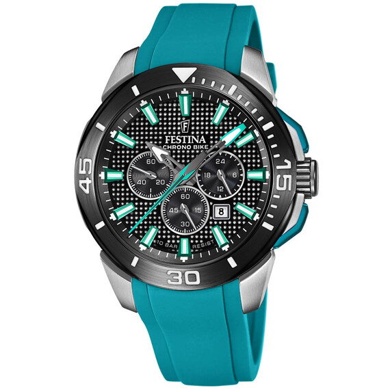 Pánské hodinky Festina Chrono Bike 2022 F20642/3, Verze: zelená 