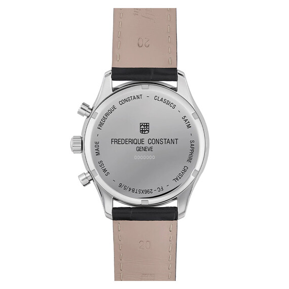 Pánské hodinky Frederique Constant Classics Quartz Chronograph Triple Calendar FC-296SW5B6, Verze: bílá , 2 image