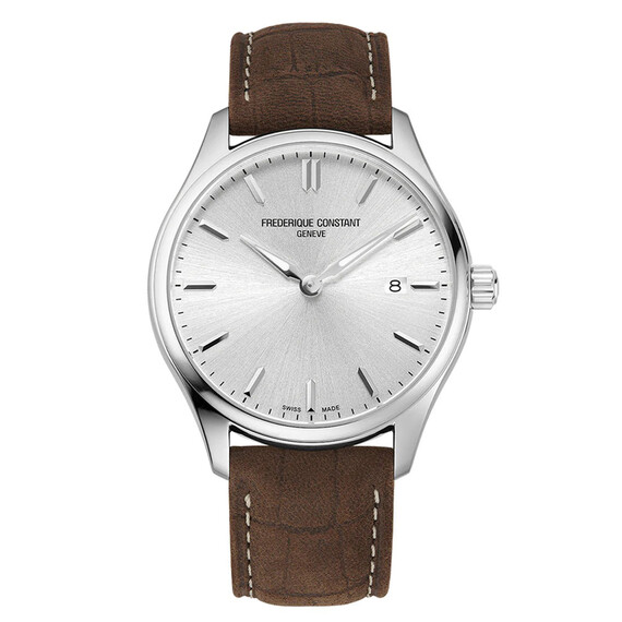 Pánské hodinky Frederique Constant Classics Quartz FC-220SS5B6, Verze: stříbrná 