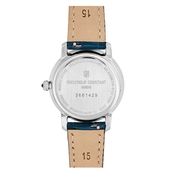 Dámské hodinky Frederique Constant Slimline Ladies Moonphase FC-206MPWD1S6, Verze: modrá2 , 2 image