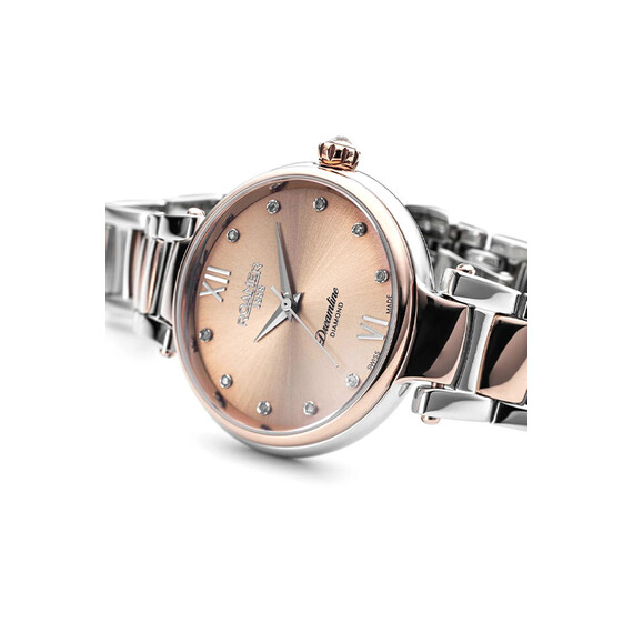 Dámské hodinky Roamer Dreamline Diamonds 857847 49 38 50, Verze: růžové zlato , 4 image