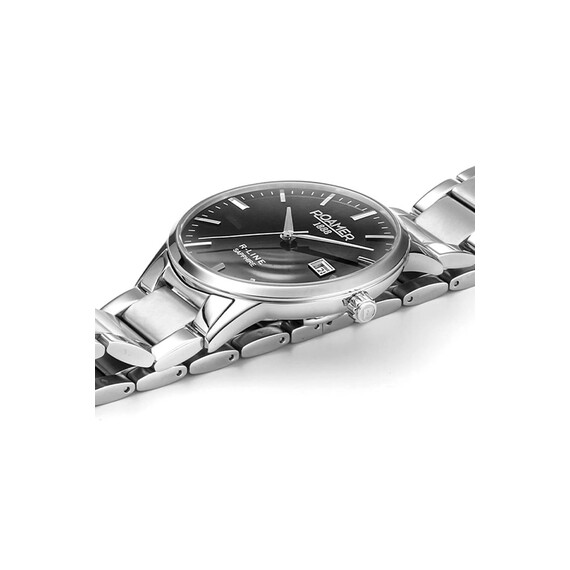 Pánské hodinky Roamer R-Line Classic 718833 41 55 70, Verze: černá , 3 image
