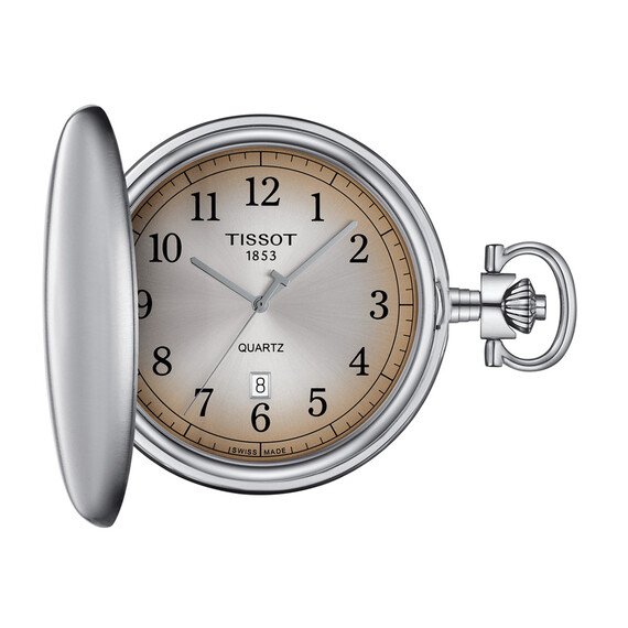 Hodinky Tissot Savonnette Quartz T862.410.19.292.00, Verze: stříbrná 