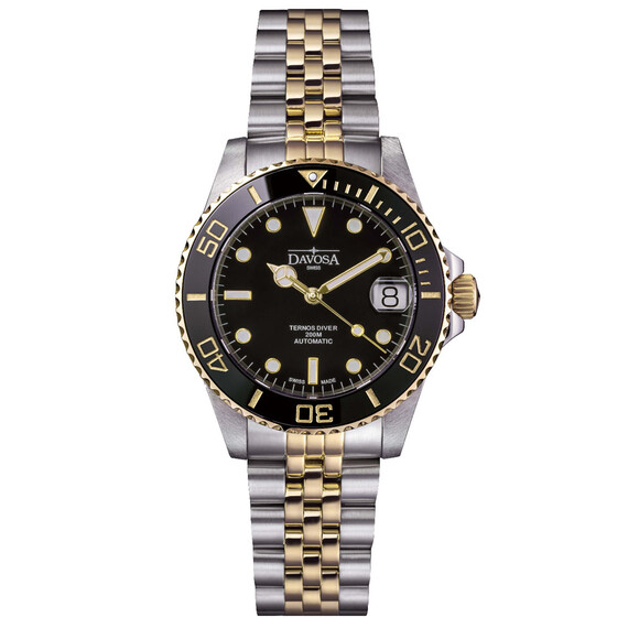 Dámské hodinky Davosa Ternos Medium Automatic 166.197.05, Verze: žluté zlato2 