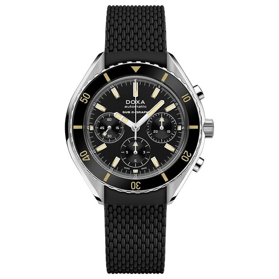 Pánské hodinky Doxa SUB 200 C-Graph Sharkhunter 798.10.101.20, Verze: černá2 