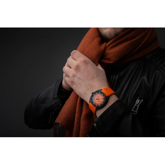 Pánské hodinky Doxa SUB 300 Carbon Professional 822.70.351.21, Verze: oranžová2 , 13 image