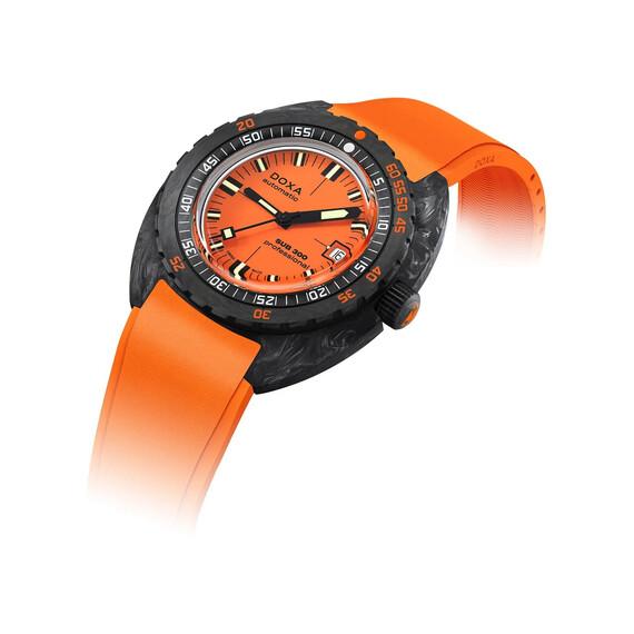 Pánské hodinky Doxa SUB 300 Carbon Professional 822.70.351.21, Verze: oranžová2 , 3 image